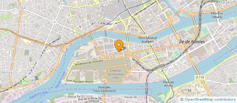 localisation de l'entreprise RECAUD à NANTES