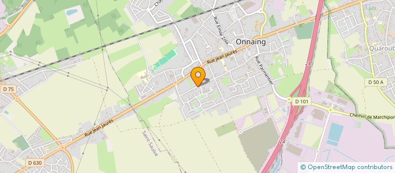 localisation de l'entreprise RECCA INVEST  ONNAING