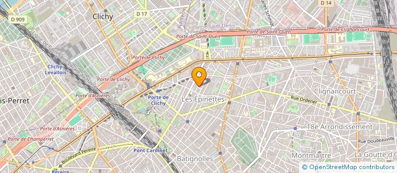 localisation de l'entreprise RECCORDS à PARIS