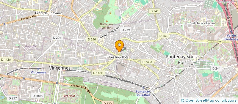 localisation de l'entreprise RECEPTAT à FONTENAY-SOUS-BOIS