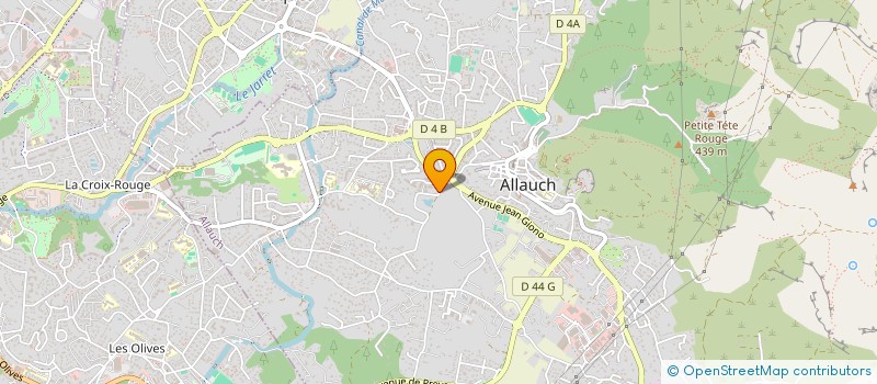 localisation de l'entreprise RECEPTHOMESERVICES à ALLAUCH