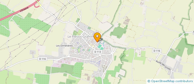 localisation de l'entreprise RECEPTION DE FIL EN AIGUILLE  LE PLESSIS-GRAMMOIRE