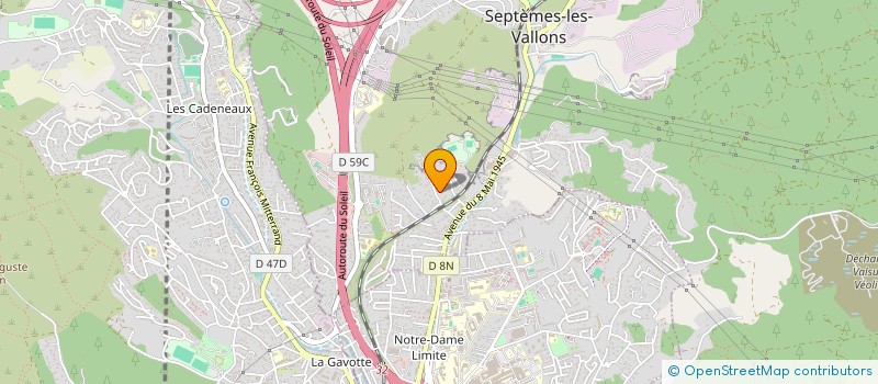 localisation de l'entreprise RECEPTION EVENT'S à SEPTEMES-LES-VALLONS