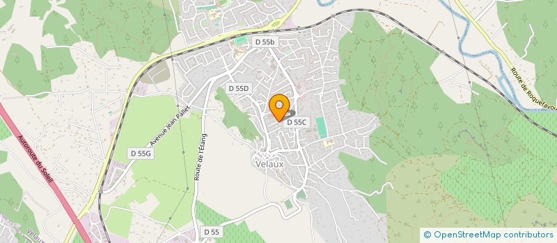 localisation de l'entreprise RECEPTUM à VELAUX