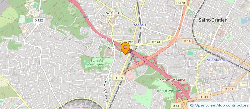 localisation de l'entreprise RECETTE D'EQUILIBRE  SANNOIS