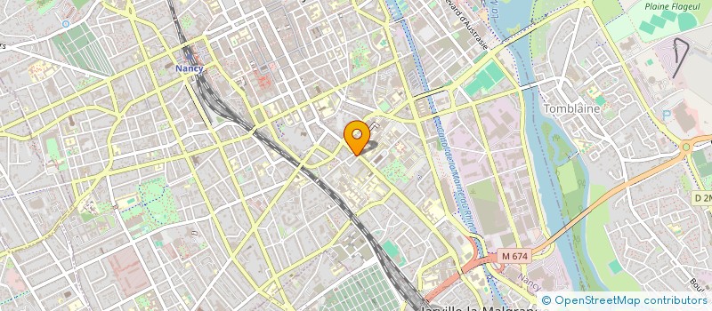 localisation de l'entreprise RECHADE  NANCY