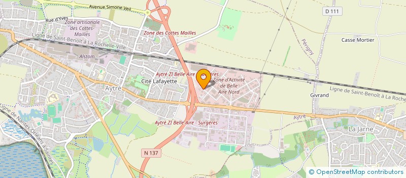 localisation de l'entreprise RECHANGE AUTO SERVICE à AYTRE