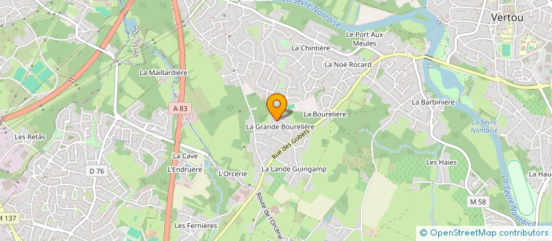 localisation de l'entreprise RECHARGE A DOMICILE à VERTOU