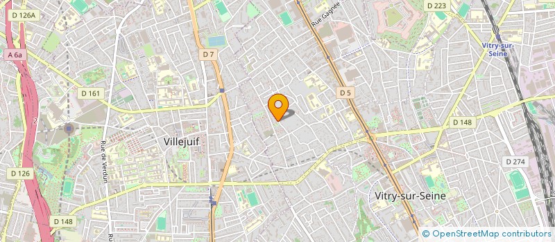 localisation de l'entreprise RECHAUFFONS CORPS ET COEURS à VITRY-SUR-SEINE