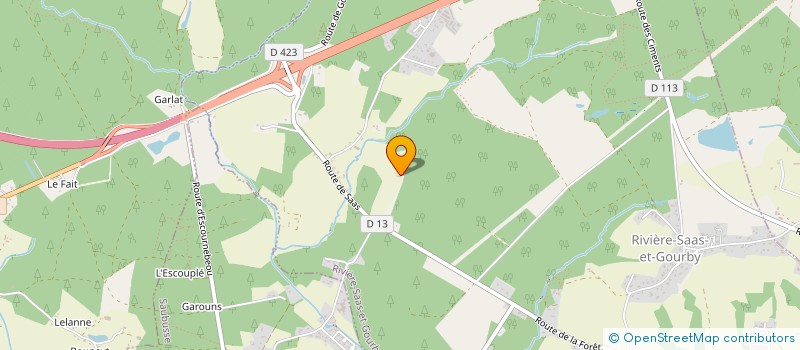 localisation de l'entreprise RECHE  OEYRELUY