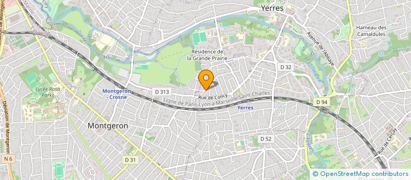 localisation de l'entreprise RECHE ALEXANDRE TAXI  YERRES