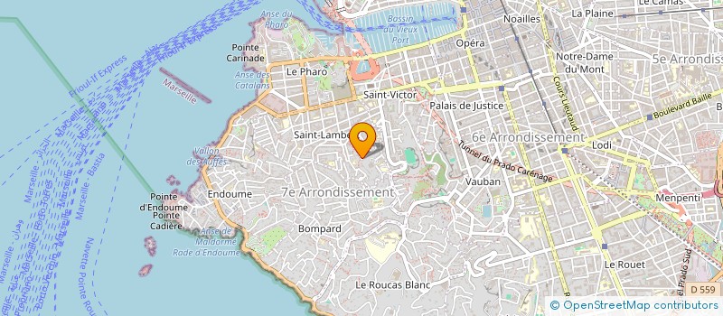 localisation de l'entreprise RECHERCHE ARTS & MEDIAS à MARSEILLE