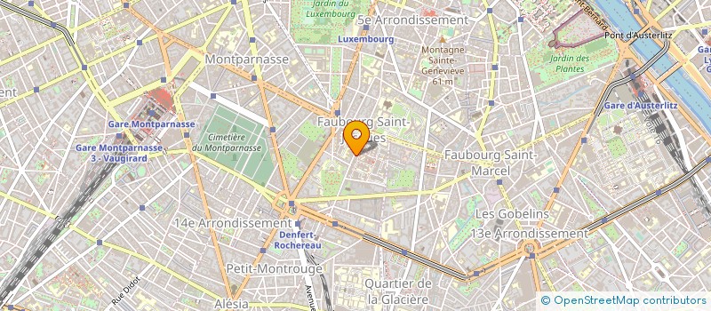 localisation de l'entreprise RECHERCHE AXEE SUR LA TOLERANCE BIOTHERAPIES  PARIS