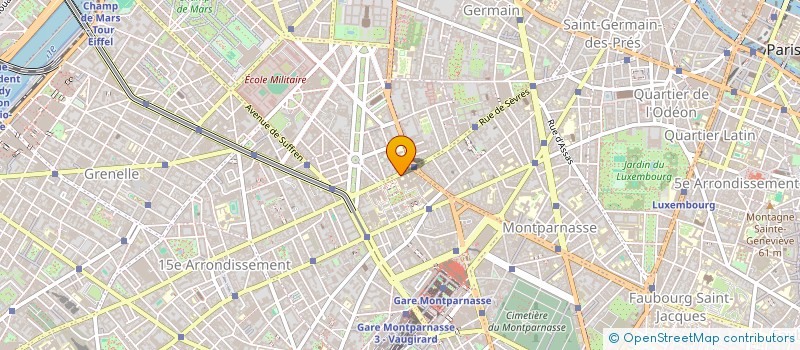 localisation de l'entreprise RECHERCHE CONTRACEPTION à PARIS
