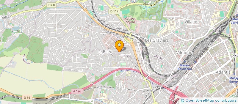 localisation de l'entreprise RECHERCHE DE FUITE ILE DE FRANCE à MASSY