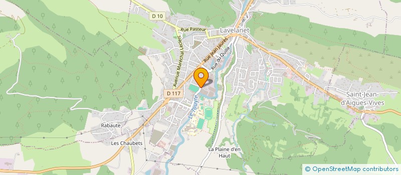 localisation de l'entreprise RECHERCHE DEVELOPPEMENT ET SOLIDARITE R.D.S. à LAVELANET