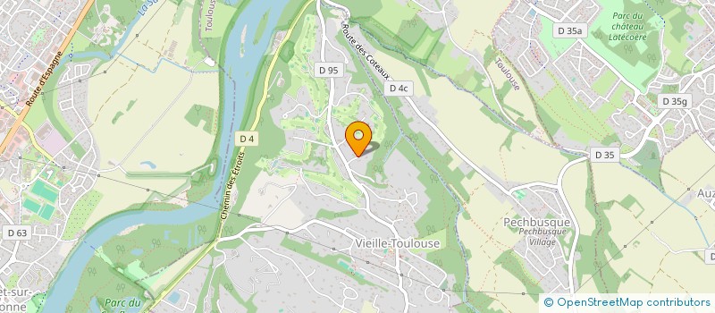 localisation de l'entreprise RECHERCHE EN PATHOLOGIE DIGESTIVE ET MEDECINE INTERNE  VIEILLE-TOULOUSE