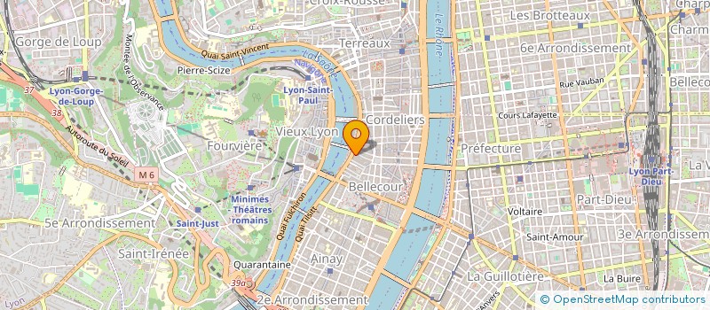 localisation de l'entreprise RECHERCHE EN SANTE DE LYON  LYON