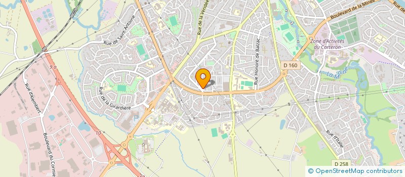 localisation de l'entreprise RECHERCHE ET DEVELOPPEMENT à CHOLET