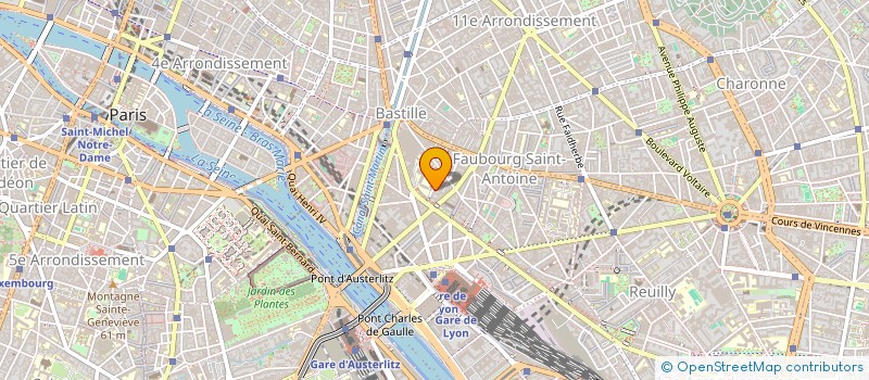 localisation de l'entreprise RECHERCHE ET DEVELOPPEMENT INDUSTRIELS à PARIS