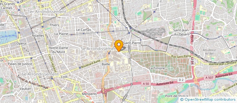 localisation de l'entreprise RECHERCHE ET ENSEIGNEMENT EN CARDIOLOGIE INTERVENTIONNELLE PHOCEENNE à MARSEILLE