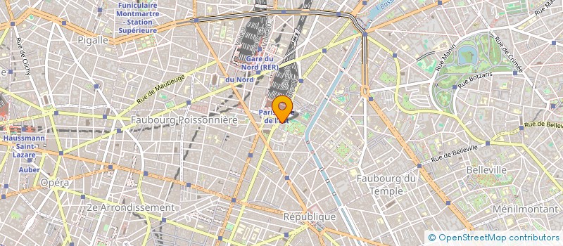 localisation de l'entreprise RECHERCHE ET EVALUATION DE SOLUTIONS INNOVANTES ET SOCIALES  PARIS