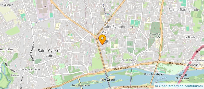 localisation de l'entreprise RECHERCHE ET HARMONIE  TOURS