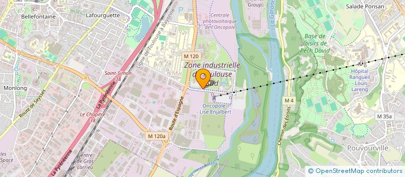 localisation de l'entreprise RECHERCHE ET INNOVATION THERAPEUTIQUE EN CANCEROLOGIE à TOULOUSE