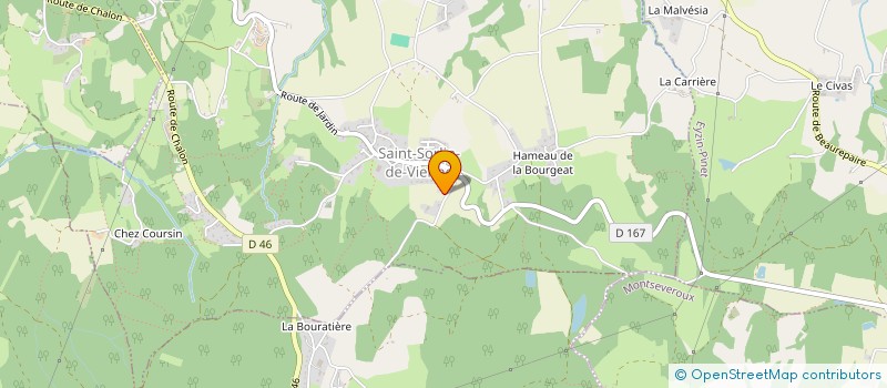 localisation de l'entreprise RECHERCHE ET ORGANISATION  CHARENTAY