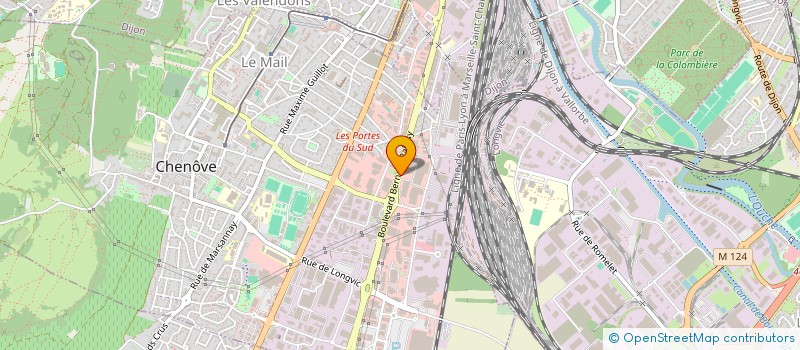 localisation de l'entreprise RECHERCHE ET VALORISATION DE MATERIAUX à CHENOVE
