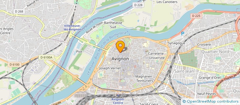 localisation de l'entreprise RECHERCHE FONCIERE DE FRANCE à AVIGNON