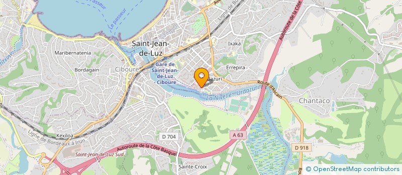 localisation de l'entreprise RECHERCHE FORMATION ETUDES COMPOSITES à CIBOURE