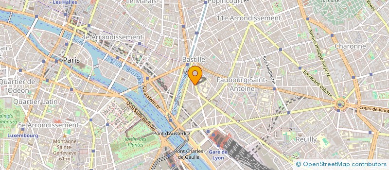 localisation de l'entreprise RECHERCHE INTERPRETATION SERVICE  PARIS