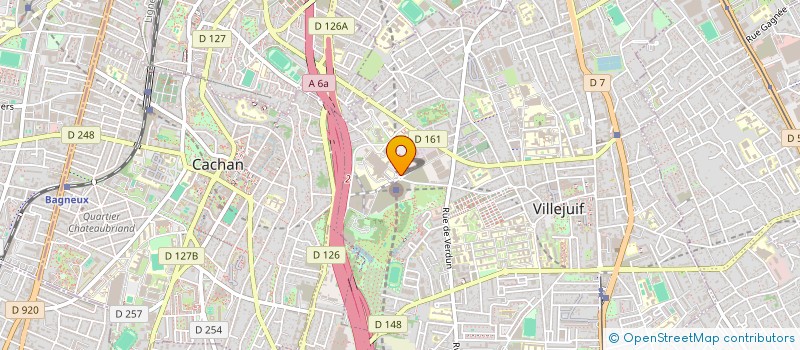 localisation de l'entreprise RECHERCHE POUR LA SANTE ET LA PROMOTION DE LA NUTRITION à VILLEJUIF