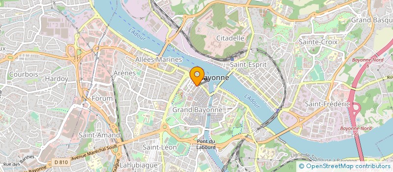 localisation de l'entreprise RECHERCHE & PREVENTION EN EPIDEMIOLOGIE à BAYONNE