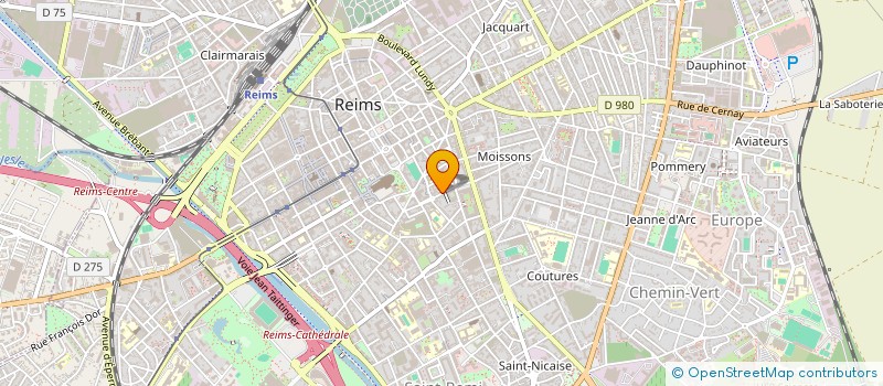 localisation de l'entreprise RECHERCHE PROMOTION MATIERE LOISIRS à REIMS