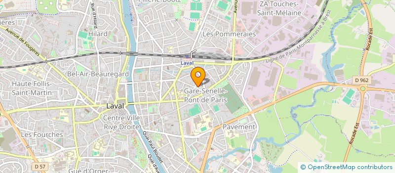 localisation de l'entreprise RECHERCHE SAUVEGARDE COUTUMES MAYENNAISE à LAVAL