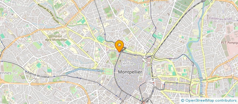 localisation de l'entreprise RECHERCHE SOINS INFIRMIERS GERIATRIQUES à MONTPELLIER