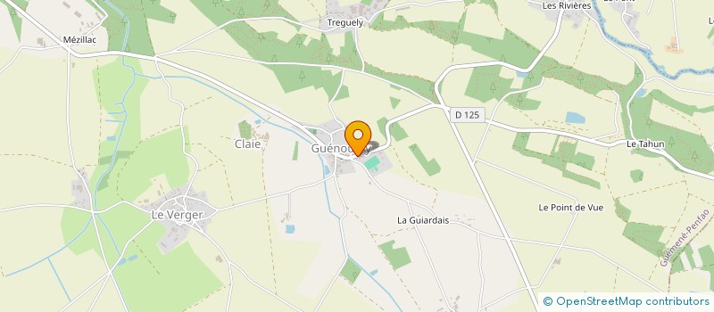 localisation de l'entreprise RECHERCHE THERAPEUTIQUE PSYCHANALITIQUE à GUEMENE-PENFAO