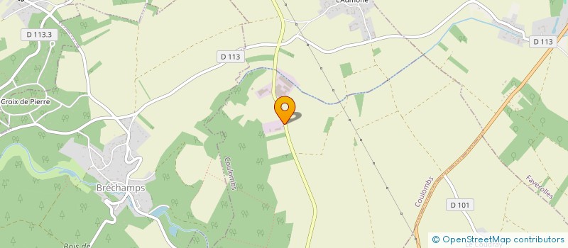 localisation de l'entreprise RECHERCHE VALORISATION DES METAUX à COULOMBS