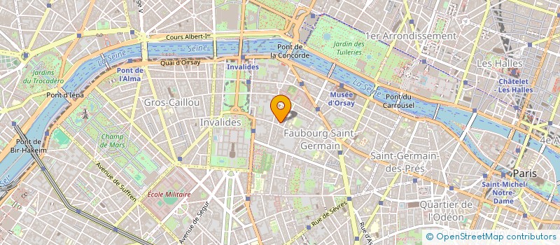 localisation de l'entreprise RECHERCHES CONSEILS ETUDES à PARIS