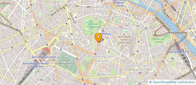 localisation de l'entreprise RECHERCHES ENDOCRINOLOGIQUES  PARIS