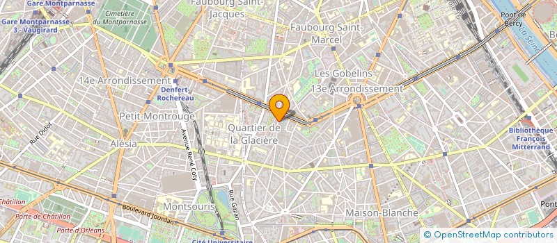 localisation de l'entreprise RECHERCHES ESPACE VOYAGES ENFANCE à PARIS