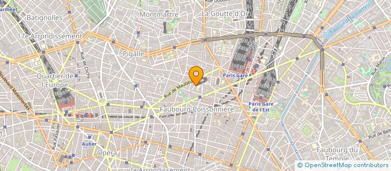 localisation de l'entreprise RECHERCHES ET ETUDES APPLIQUEES  PARIS