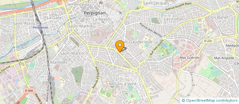 localisation de l'entreprise RECHERCHES ET EXPLOITATIONS MINIERES à PERPIGNAN
