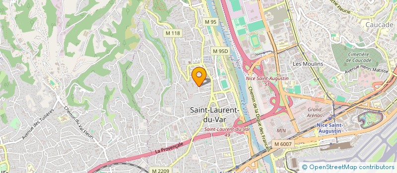 localisation de l'entreprise RECHERCHES ET TECHNIQUES ELECTRONIQUES à SAINT-LAURENT-DU-VAR