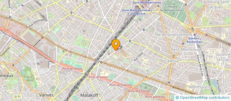 localisation de l'entreprise RECHERCHES & ETUDES CATECHETIQUES  PARIS