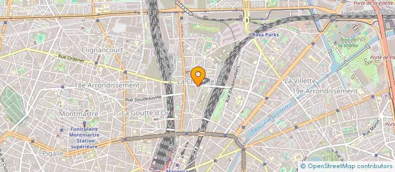 localisation de l'entreprise RECHERCHES ETUDES ET REALISATIONS 2  PARIS