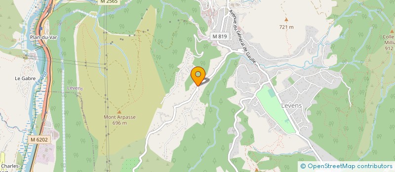 localisation de l'entreprise RECHERCHES INGENIERIE ORGANISATION  LEVENS