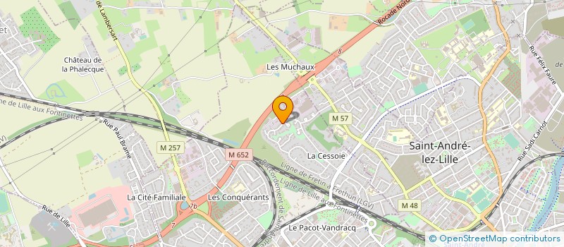 localisation de l'entreprise RECHERCHES POUR UNE DIDACTIQUE ET UNE PEDAGOGIE DU FRANCAIS  NOMAIN